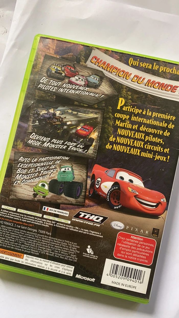 cars la coupe internationale de Martin Xbox 360 - photo numéro 2