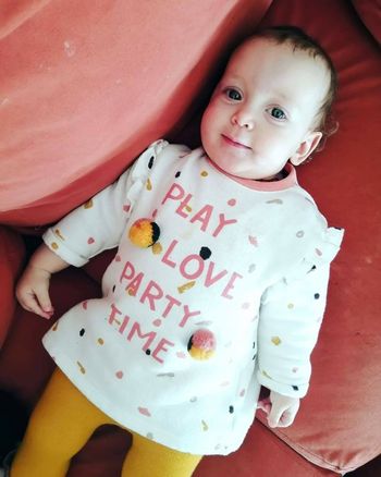 9 mois bébé fille robe graphique