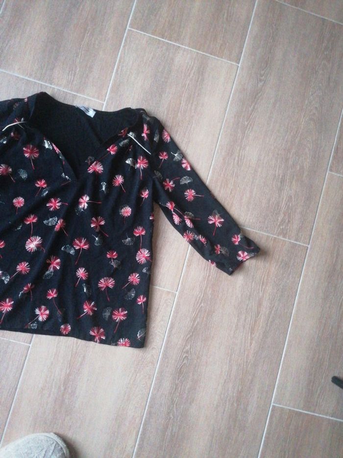 Blouse femme taille M mademoiselle frenchy - photo numéro 4
