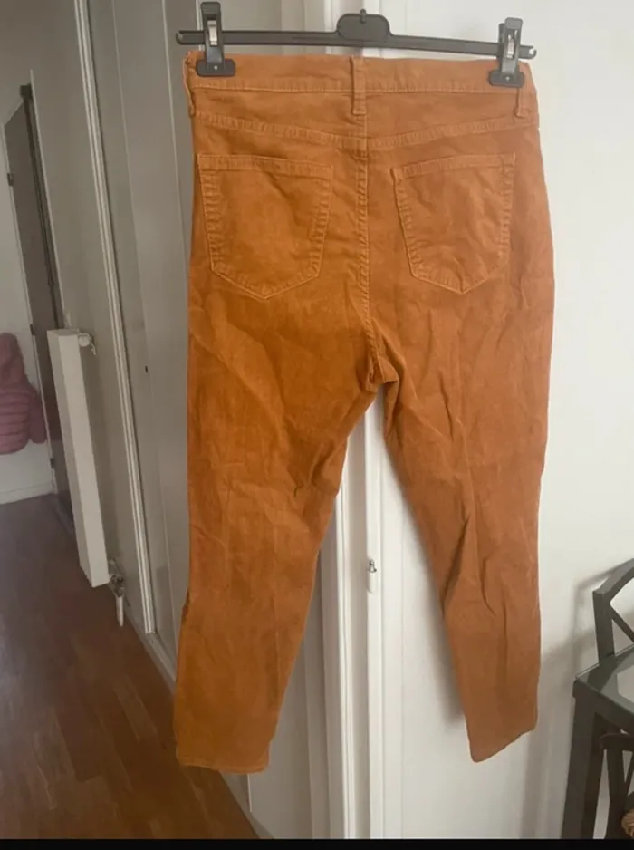 Pantalon skinny regular velours Gap - photo numéro 4