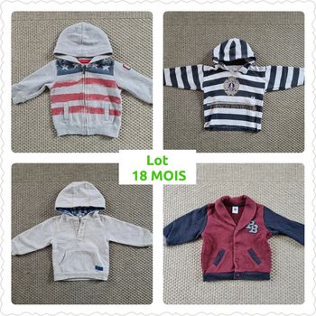 Lot de 4 Sweets et gilets - 18 mois