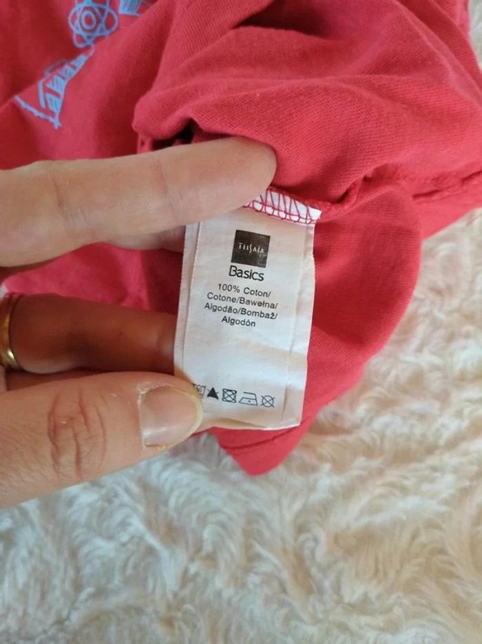Tee shirt chemise manches longues Garçon 6 mois Robot Tissaia Basics 100% coton - photo numéro 7