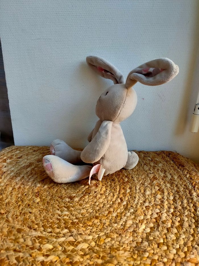 Peluche lapin musical Baby Nat' - photo numéro 2