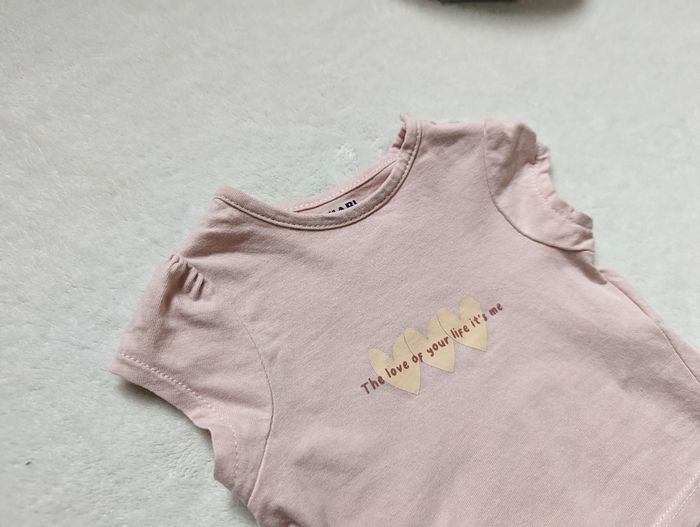 T-shirt manche courte rose - photo numéro 2