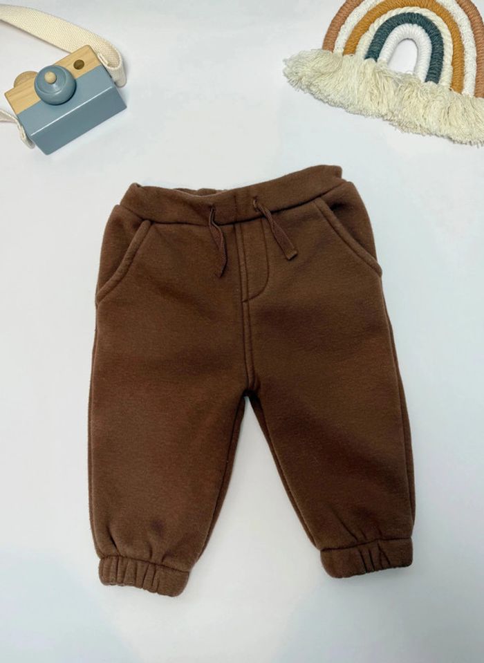 Pantalon de jogging Noukies marron taille 6 mois - photo numéro 4
