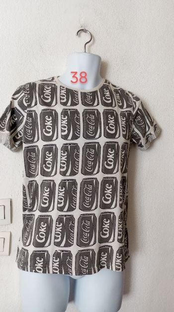 Tee shirt coton coca cola homme 38
