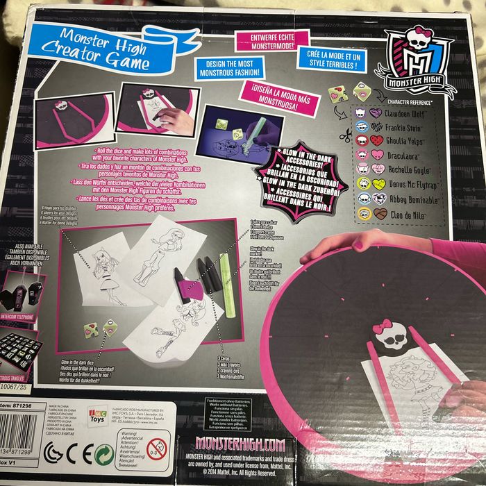 Monster High dessiner les poupées neuf - photo numéro 2