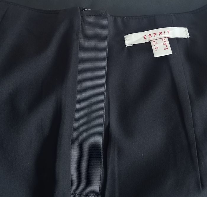 Jupe cuir Esprit Taille xs 34 - photo numéro 5