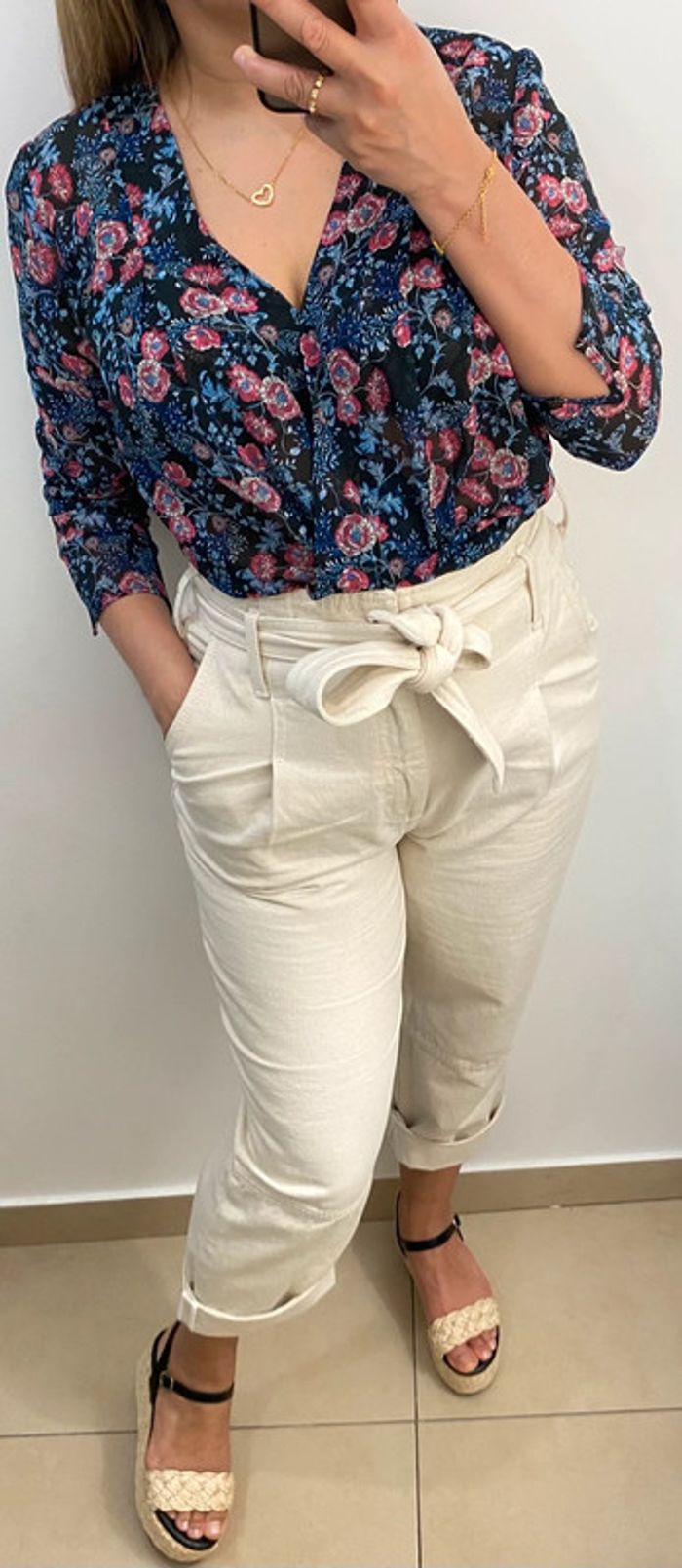 Blouse fleurie - photo numéro 4