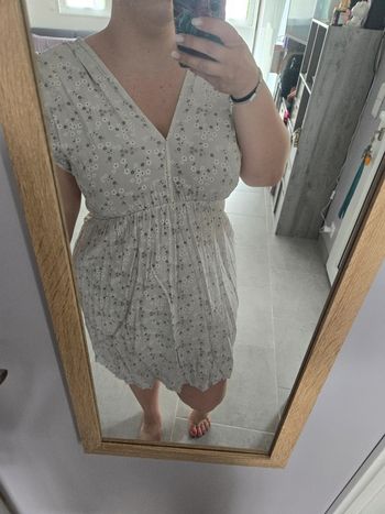 Robe légère à fleures