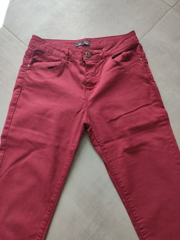 Pantalon jean femme taille 40 cache cache - photo numéro 2