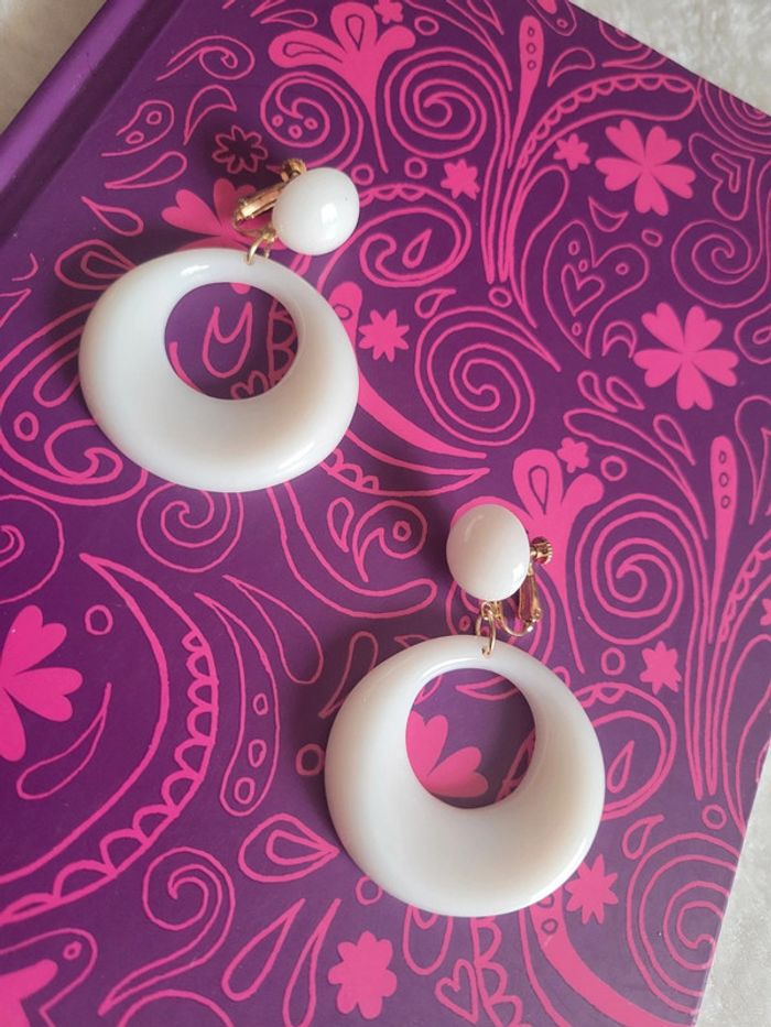 Clis vintage blanc - photo numéro 2