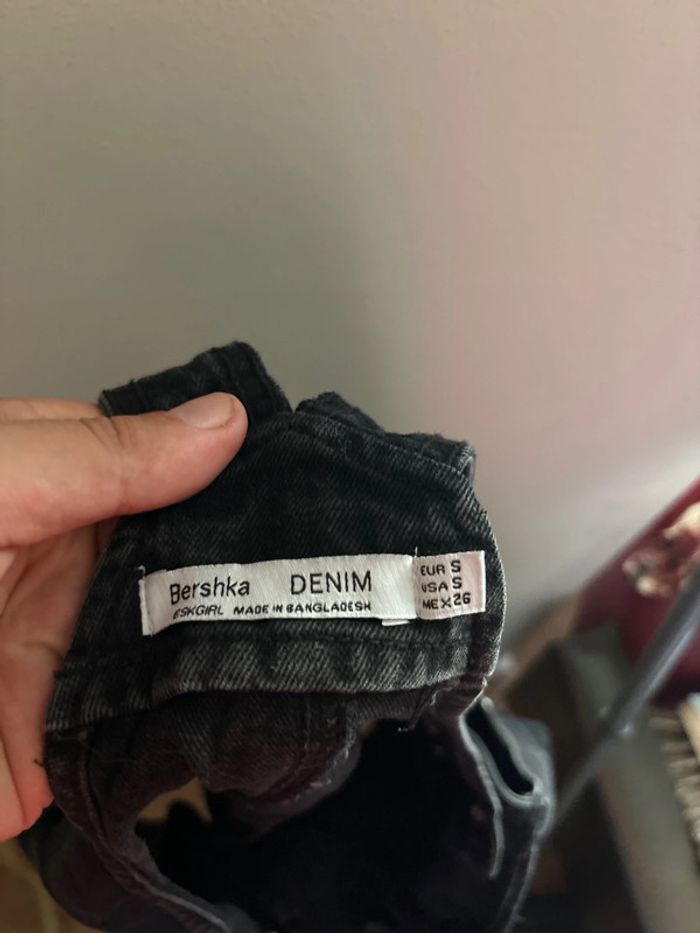 Robe en jeans femme taille S de marque Bershka - photo numéro 6