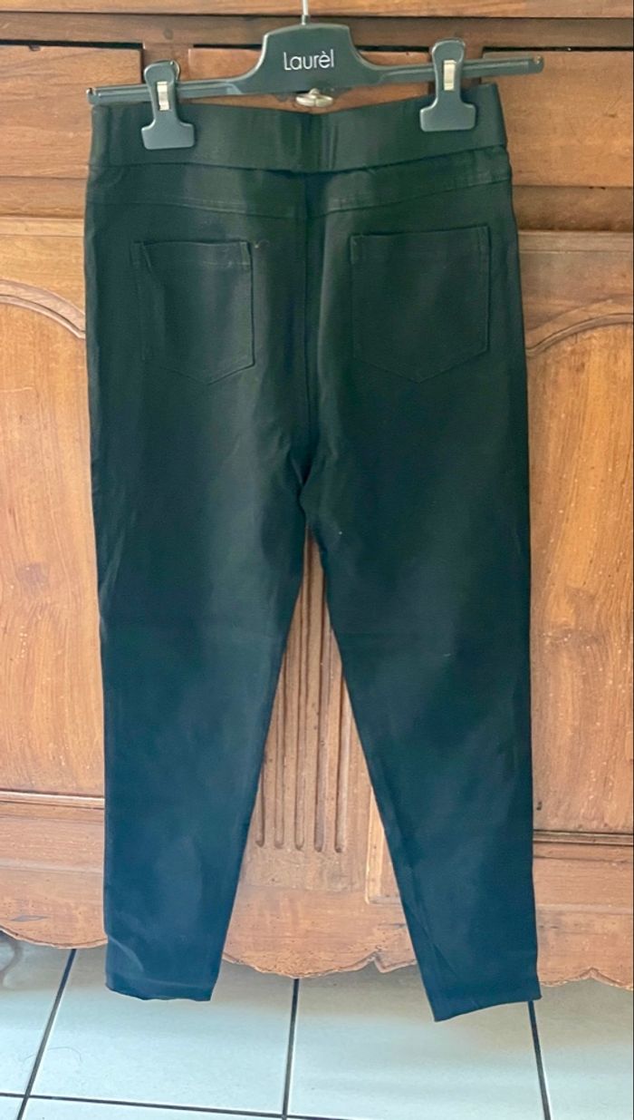 Lot en 2 leggings à boutons , noir - photo numéro 7