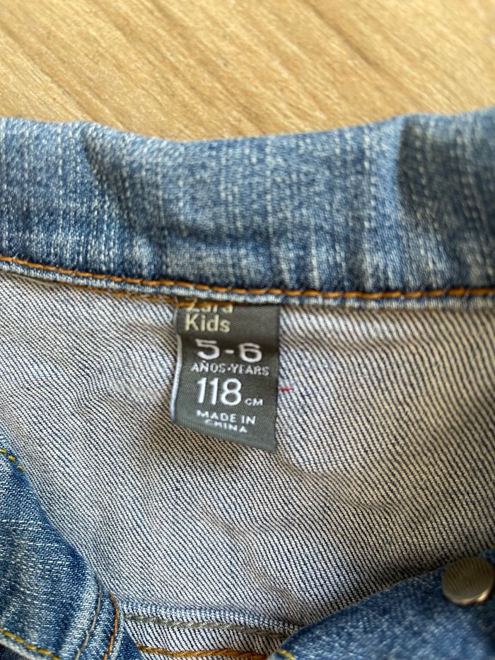 Veste en jeans Zara 5 ans - photo numéro 3