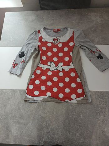 Robe hiver  minnie bébé fille