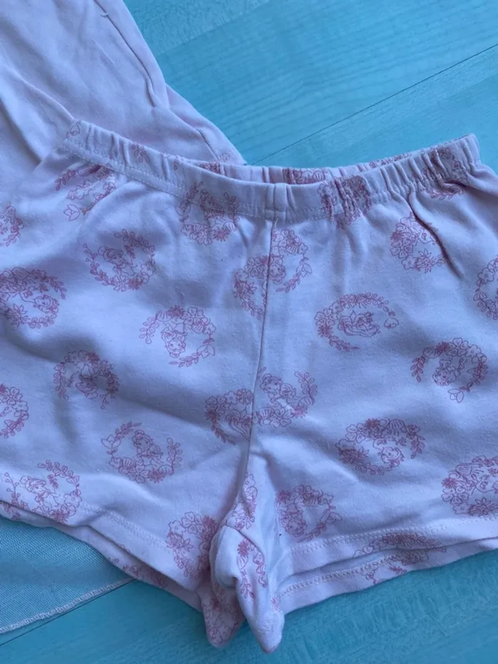 Pyjama fille Disney princesses zippy 6/7 ans - photo numéro 2