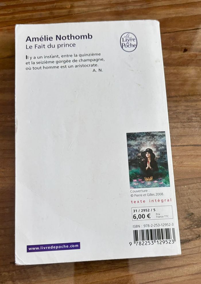 Lot 5 livres Amélie Nothomb - photo numéro 3
