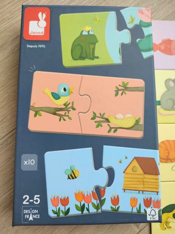 Puzzle duo animal