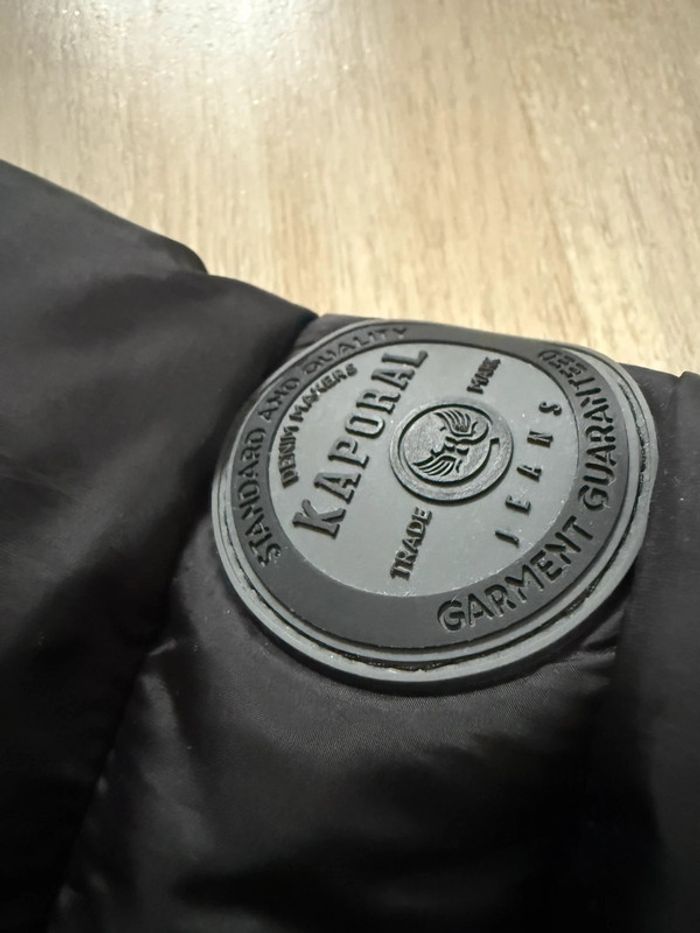 Veste/doudoune garçon noire Kaporal taille 4 ans - photo numéro 5