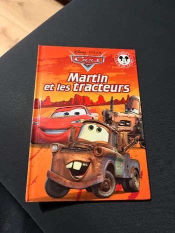 Livre pour enfants Disney Martin et les tracteurs