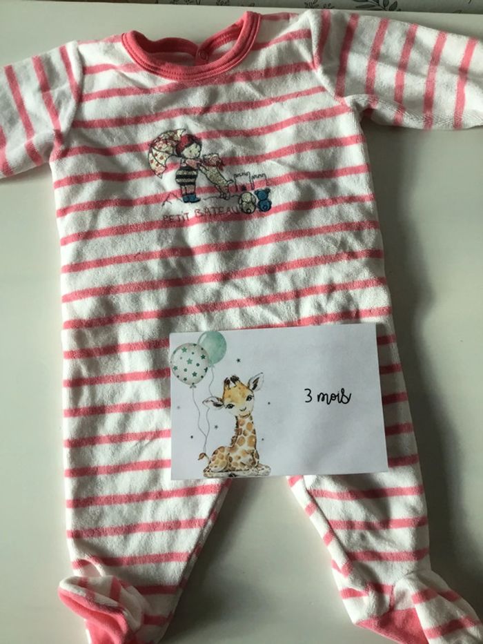 Pyjama 3m petit bateau