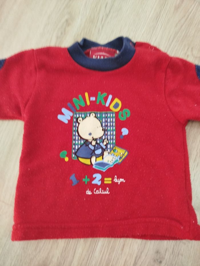 Sweat bébé vintage Kiabi 3 mois - photo numéro 2