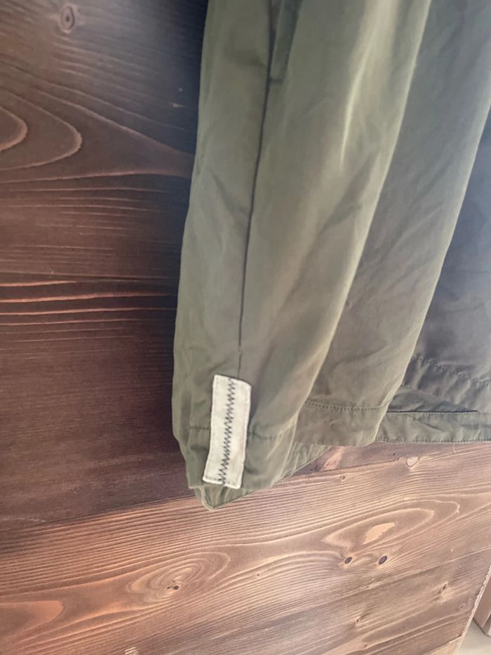 Robe courte kaki Zara - photo numéro 3