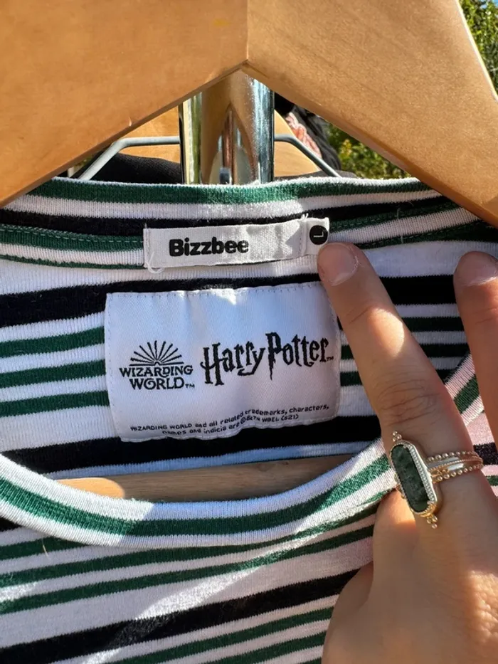 T-shirt à rayures Bizzbee - photo numéro 3