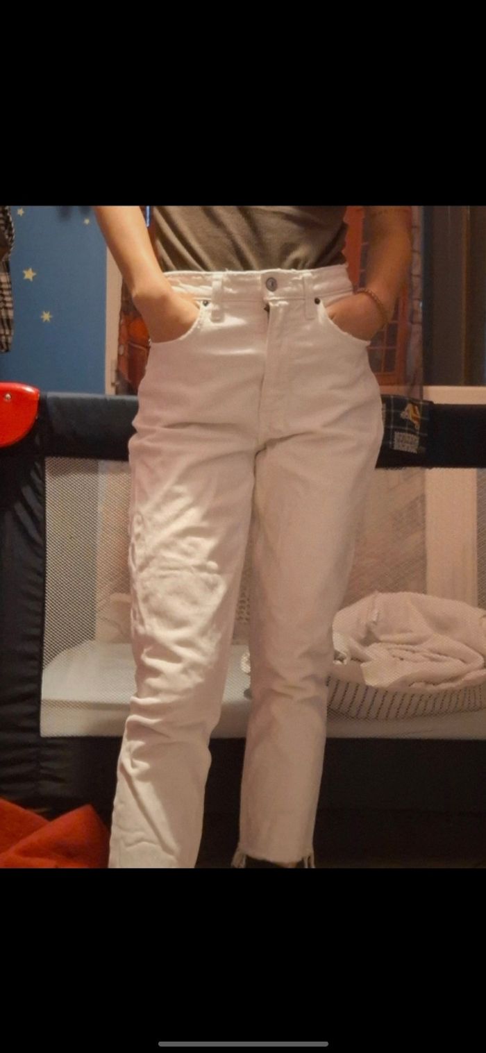 Jeans blanc - photo numéro 2