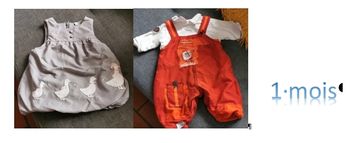 Lot vêtement 1 mois