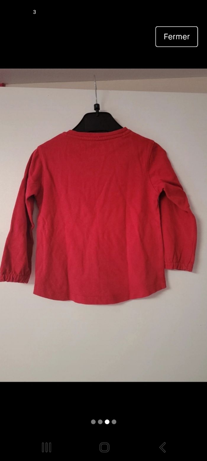 Tee-shirt manche longue fille - photo numéro 2