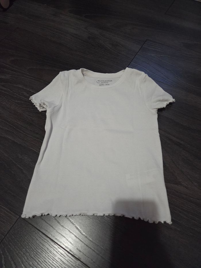 T-shirt blanc 5/6 ans
