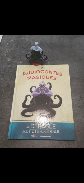 Livre et figurine 140 des audiocontes Magiques altaya audio conte audio compte disney