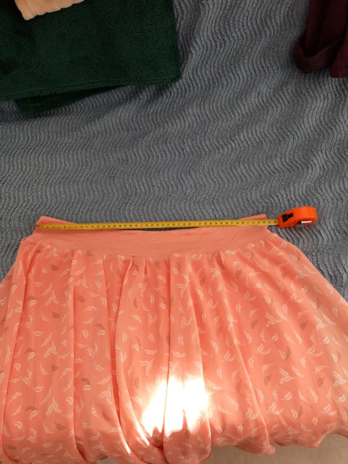 Jupe voile abricot 44 - photo numéro 8