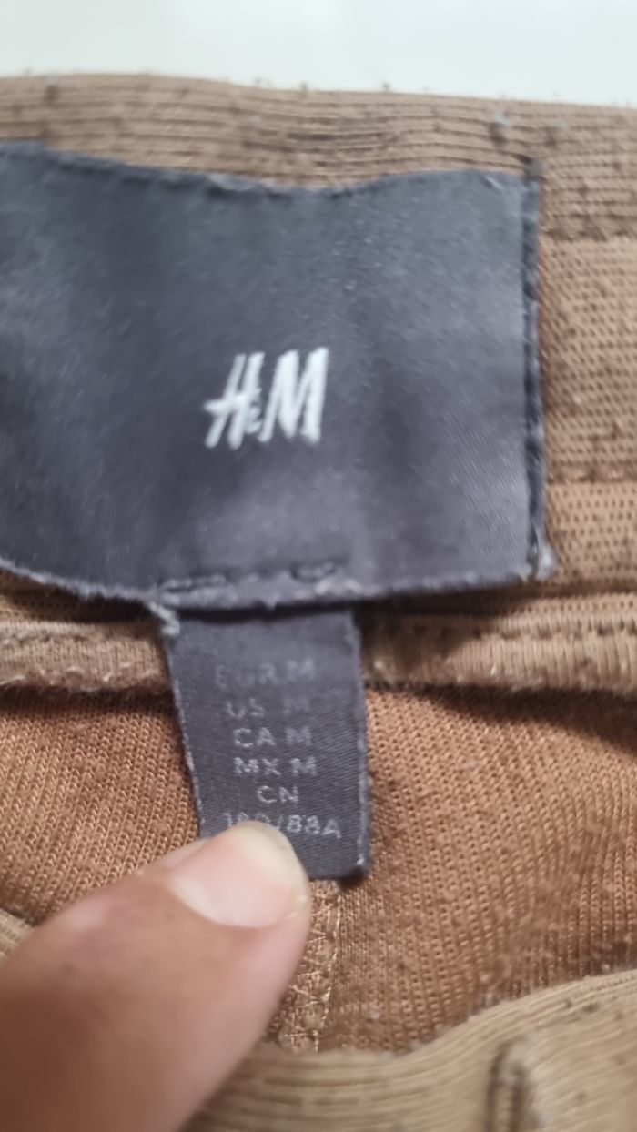 Pantalon en toile  h&m taille M - photo numéro 6