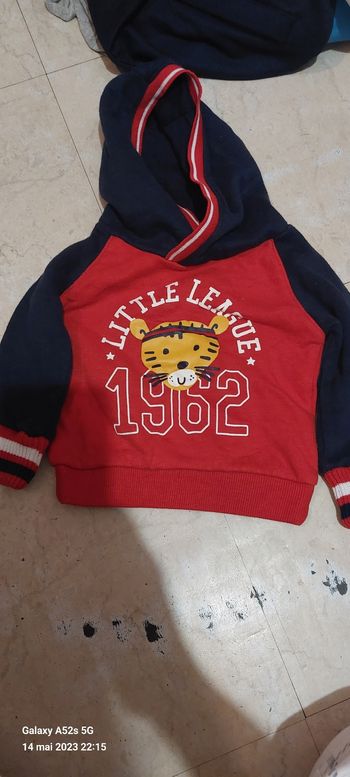 Sweat garçon 0 à 3 mois  primark