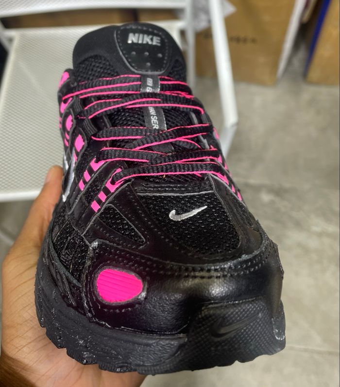 Nike p-6000 taille 36 noir et rose - photo numéro 3