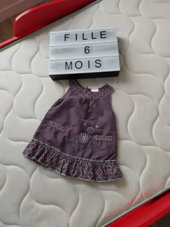 Robe fille 6 mois