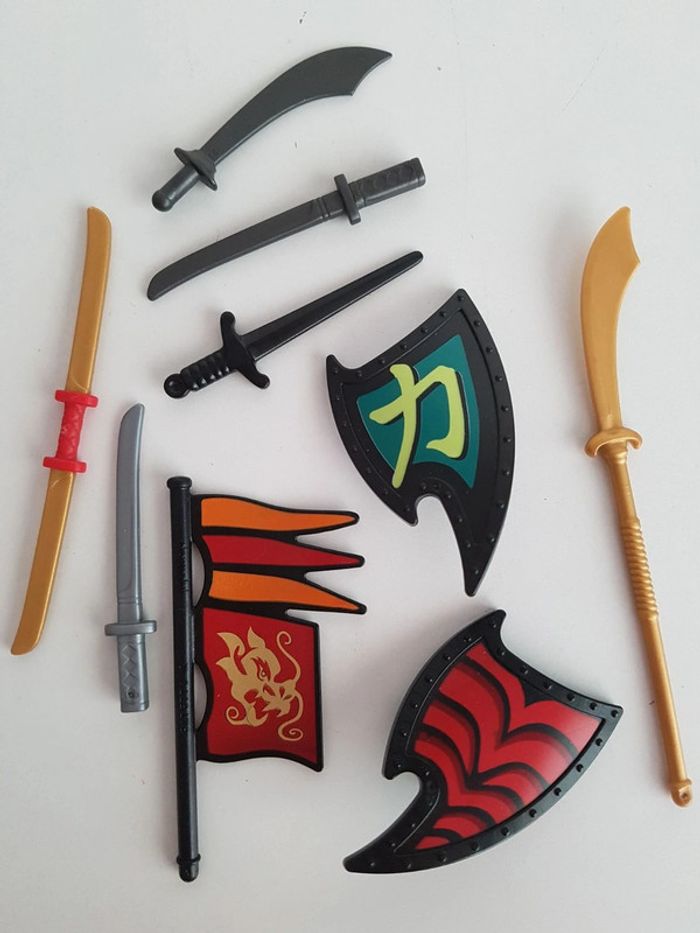 Samouraï, soldats asiatiques Playmobil knight - photo numéro 20