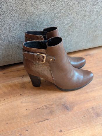 Bottines marron fashion victime