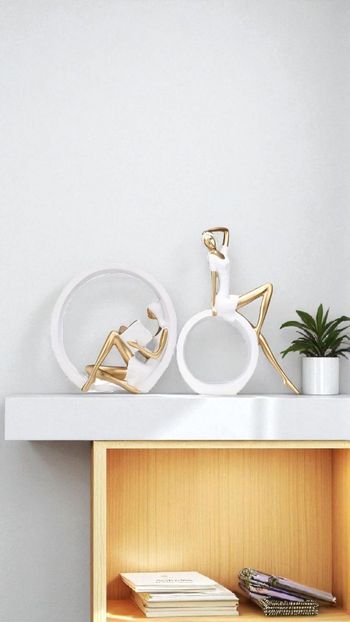 Sublimes statuettes décoratives en résine