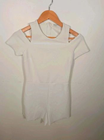 C18 combinaison blanc Zara S