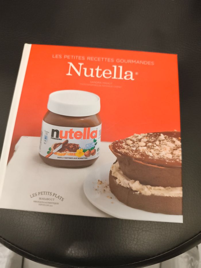 Livre de cuisine Nutella