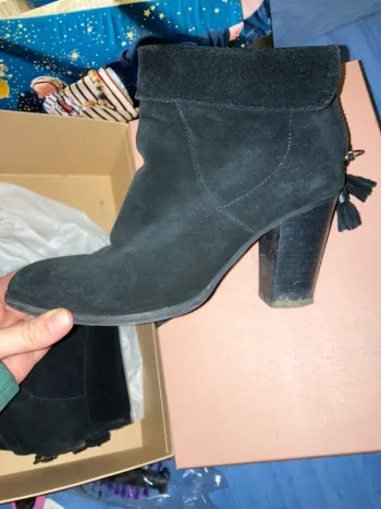 Bottines cuir