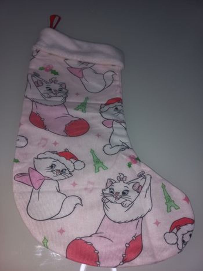 Chaussette Marie de Noël dans les aristochats disney - photo numéro 4