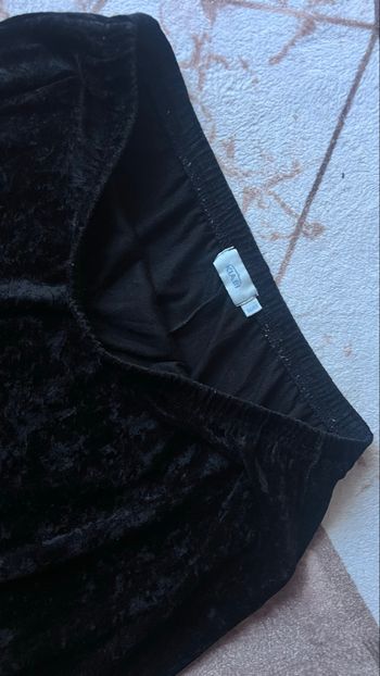 Jupe en velours noire 