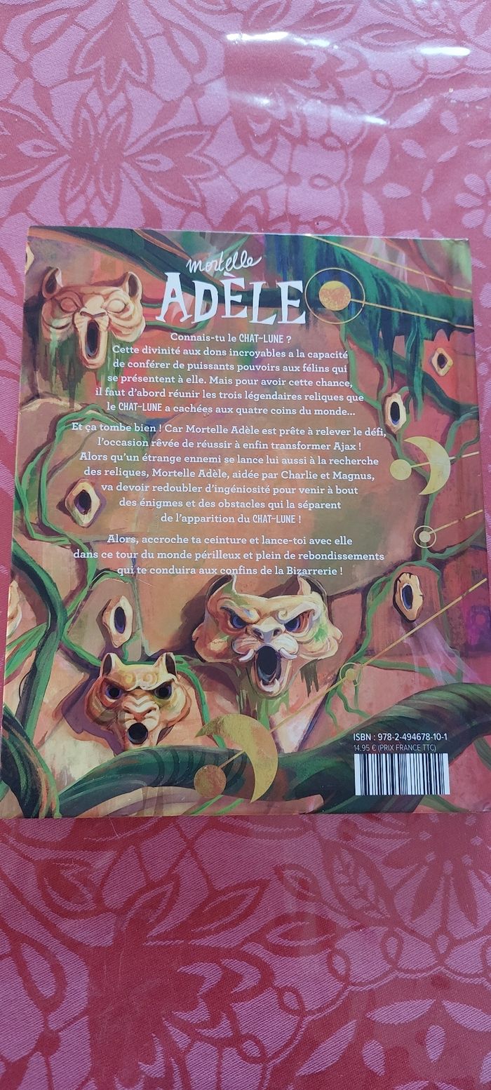 Mortelle adele et les relique du chat lune - photo numéro 2