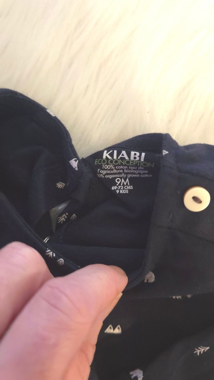 (Neufs non portés) 😍🥰💙superbe  ensemble teeshirt et pantalon 9mois garçon 💙🥰😍 - photo numéro 6