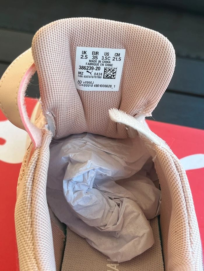 Baskets , Puma , Enfants , Roses , Neuves , Taille 35 - photo numéro 8